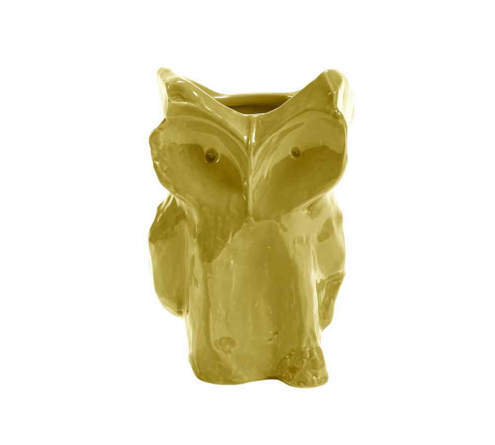 x Marni ugle vase, S - Yellow after midnight